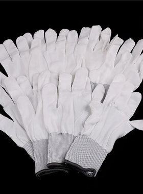 5pair Anti static ESD electronic working Gloves pu coated p