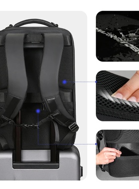 MARK RYDEN 17 inch Laptop Backpack For Men Travel Spacious