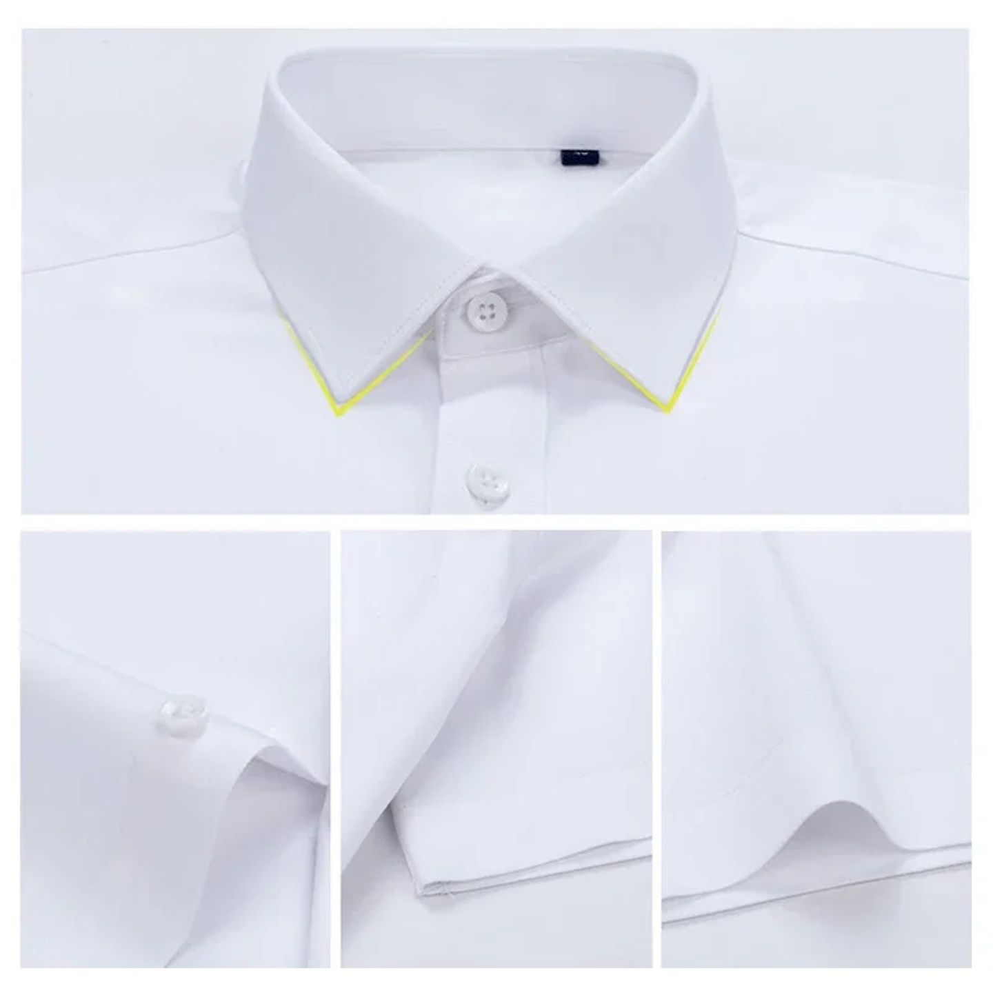 Premium Men's Ultra-Stretch Shirt - High-Quality Silky Busi