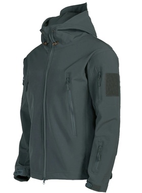 Military Shark Skin Soft Shell Jackets Men Tactical Windpro