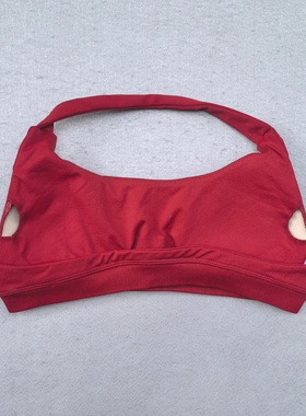 Sports Bra for Women Seamless Halter Neck Strap Bra Sexy Op