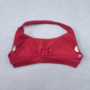 Sports Bra for Women Seamless Halter Neck Strap Bra Sexy Op