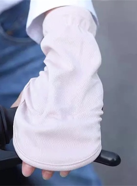 Summer Open-fingered Short Sunscreen Gloves Sleeve Women La