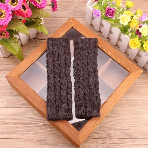 NEW Women Hand Warmer Winter Gloves Fashion Knitting Faux W