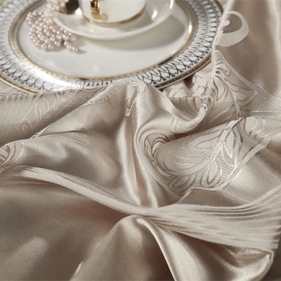 Cotton Bedding Set Jacquard King Size Luxury European Weddi