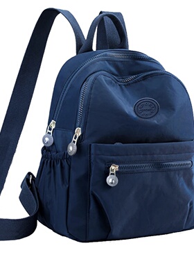 Dual shoulder bag, fashionable Oxford cloth, men's and wome