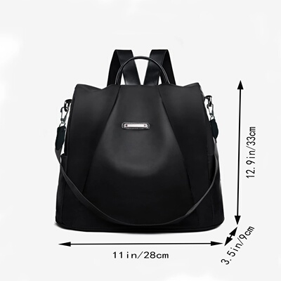 Neutral Style Backpack for Men and Women, with Three Carryi