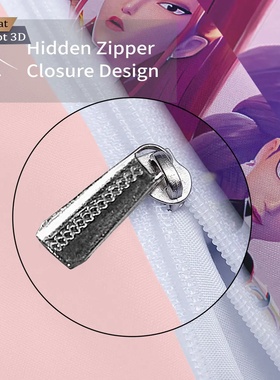 3pcsK-Pop Demon Hunters Printed Chipless Bedding Set Multi