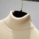 Winter Thicken Sweater Turtleneck Women Elegant Velvet Line