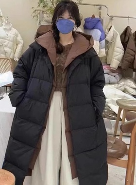 Women's Down Jacket Long Knee Winter Trends Stylish & Warm