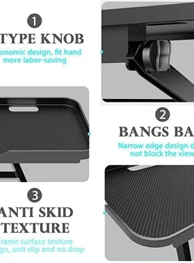 Adjustable Foldable Desktop Stand for TV Screen Computer Mo