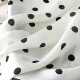 Scarf Female Square Lady Silk Dot Head Scarves Hair Wraps