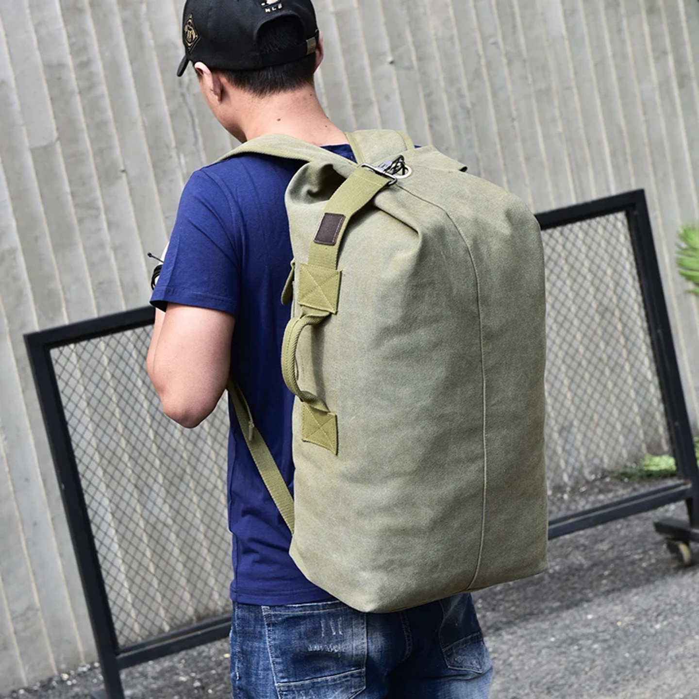 Man Travel Backpack Large Capacity Mountaineering Hand Bag
