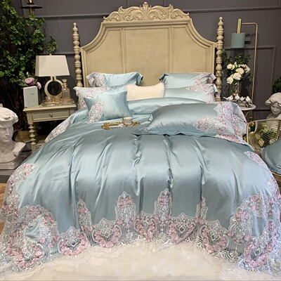 Luxury Hotel Wedding Bedding Set Bed Linen Duvet Cover Sets