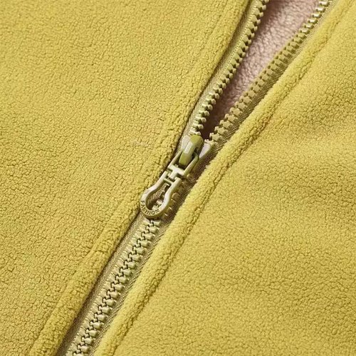 Winter Fleece Jackets for Men and Women, Lamb Wool Lining,