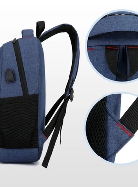 Mens BackPack LargeCapacity Simple Fashion Travel Female St