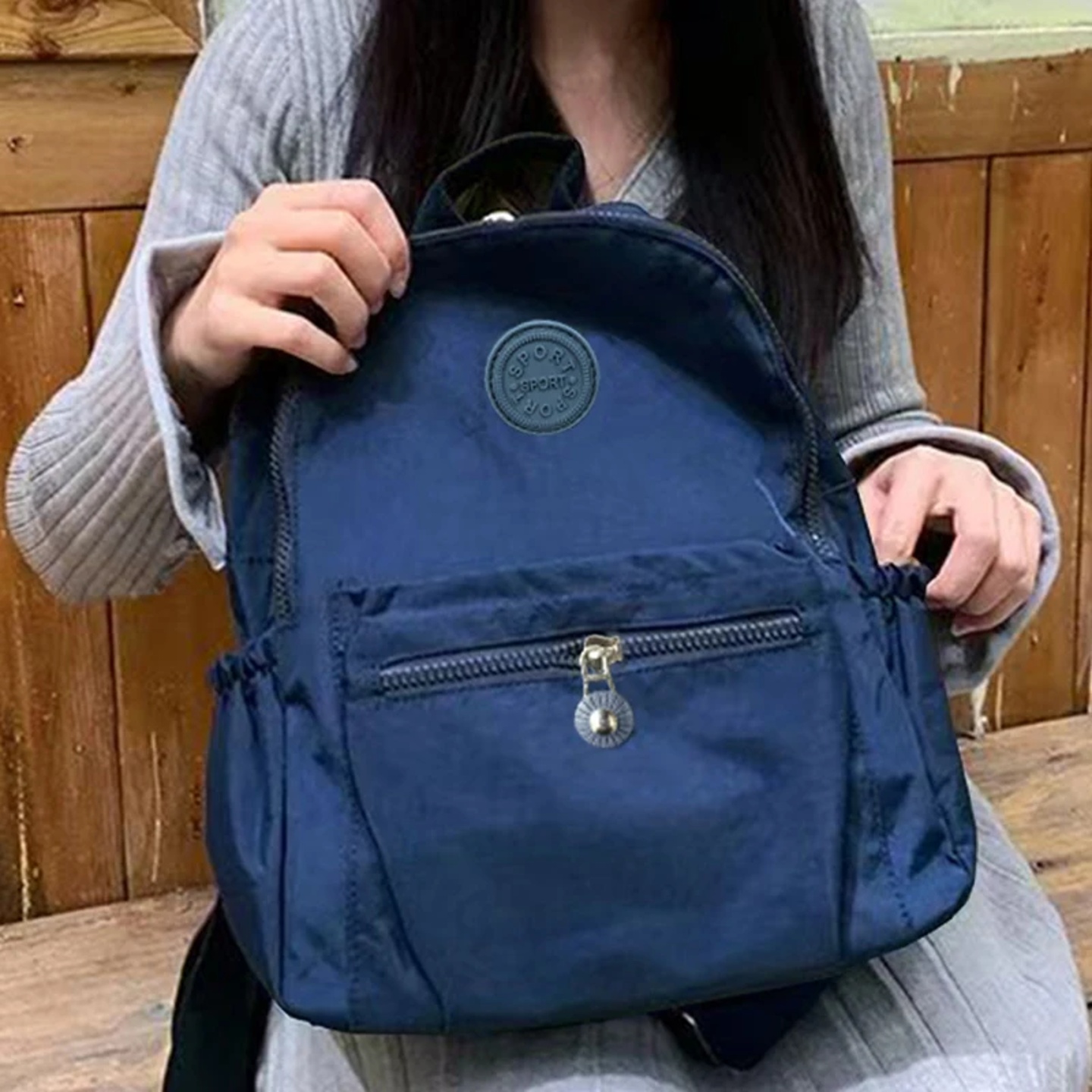 Neutral Style Backpack for Men and Women, Suitable for Trav