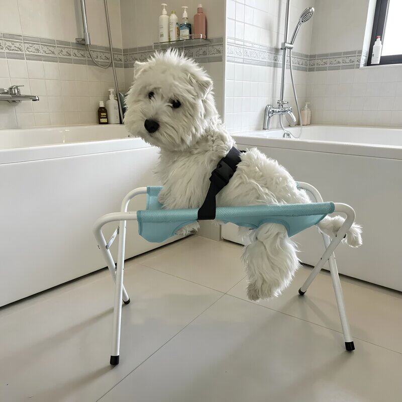 浴室狗狗洗澡固定器中小型犬猫咪剪指甲防抓咬可拆分宠物美容吊床