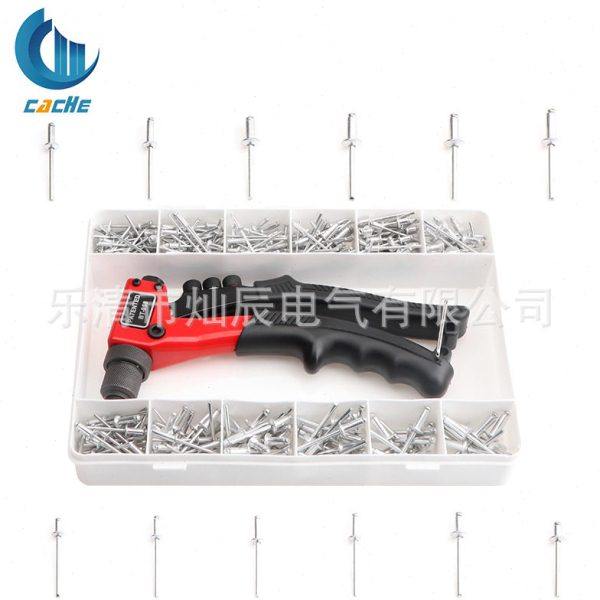 抽芯铆钉 320pcs盒装铝铆钉工具 半圆头抽心柳钉开口形K型套装,五金/工具,其他铆钉,淘宝优惠券,粉丝福利购,淘宝优惠卷