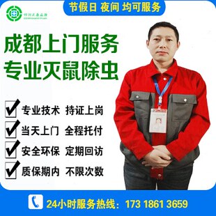 成都上门灭鼠除虫蟑螂白蚁预防治理跳蚤臭虫蚂蚁杀虫公司专业服务