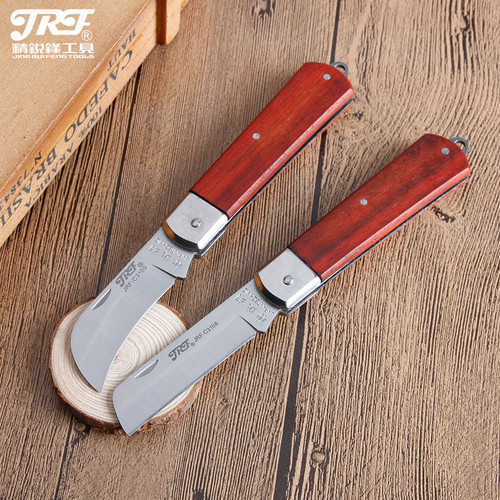 精锐锋电工刀电缆刀电线刀多功能剥线刀剥皮刀特种钢工具