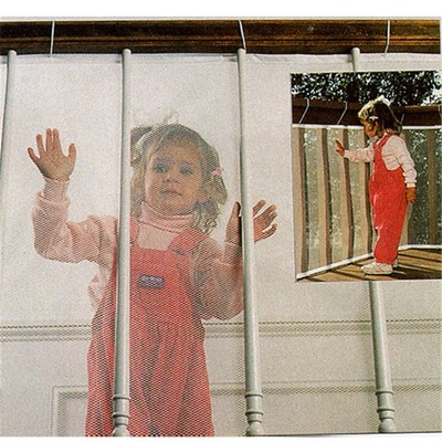 婴儿童家居阳台防坠落安全防护网楼梯栏杆防摔网宝宝居家出行用品