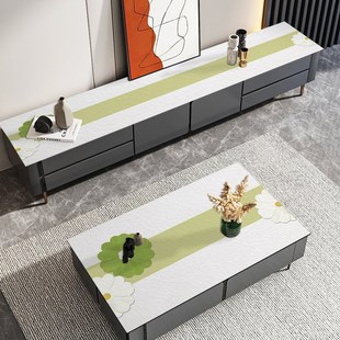 客厅家用硅胶防滑桌垫可裁剪茶几电视柜组合免洗桌布防水防烫防油