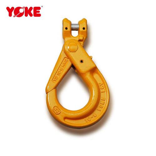台湾YOKE羊角自锁钩 8-026羊角钩台湾振锋吊索具振锋吊钩