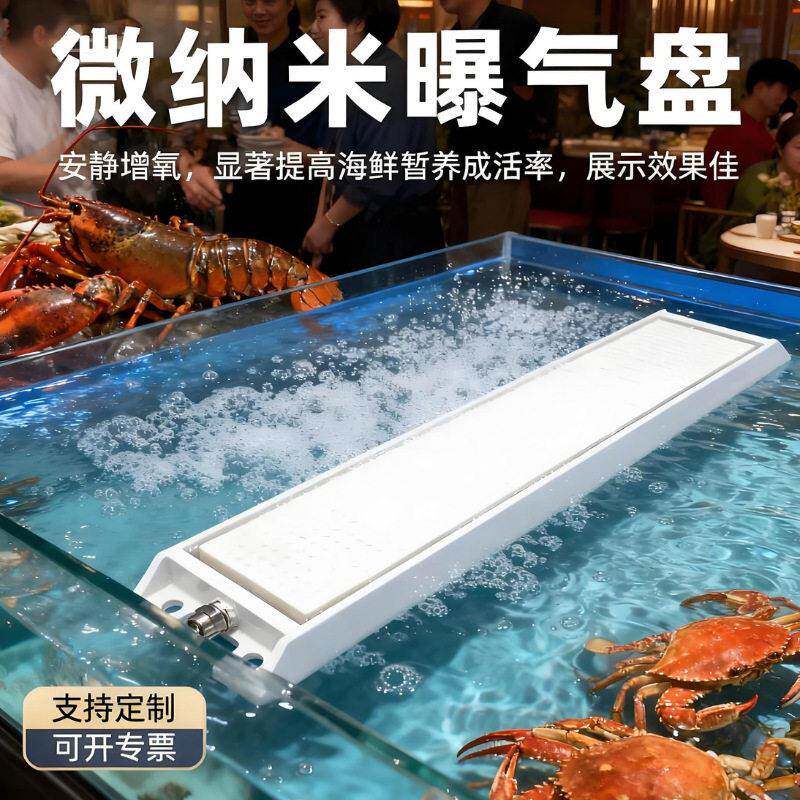 长效防堵节能省电曝气盘难度工业废水处理养殖塘强化陶瓷款642