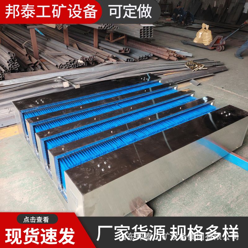 无动力不锈钢矿用洗靴机 单双通道洗鞋机 全自动胶鞋鞋底清理机器