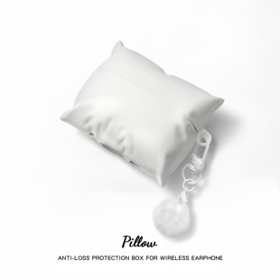 airpodspro3保护壳airpods4硅胶苹果耳机套airpod创意枕头高级感ipods可爱一二代四代降噪版airpodspro三代盒