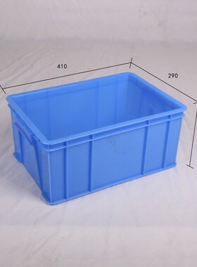 410*290*185mm塑料周转箱 物流运输塑胶箱 车间仓库塑料箱零件箱