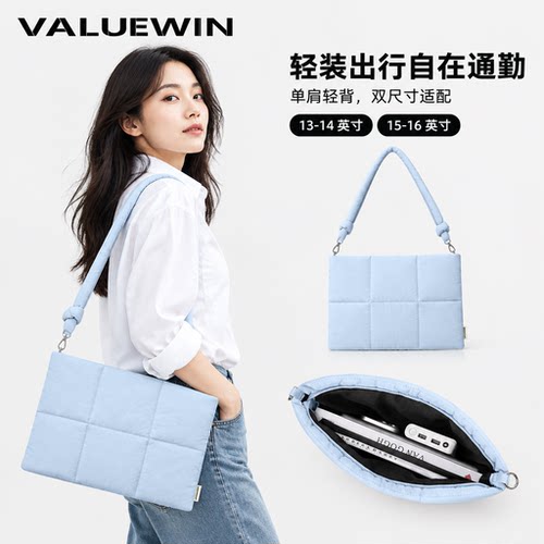 欧美高颜值柔软Puffy小众枕头包