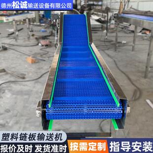 模块式塑料链板输送机厂家定制PP食品级网带输送带POM链板传送机