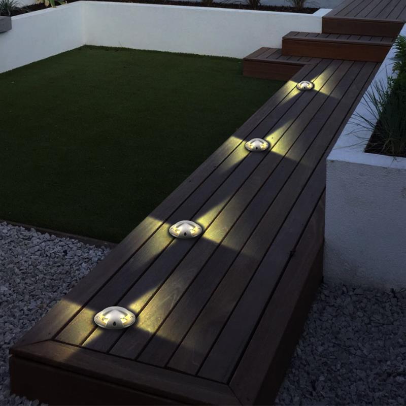 led地灯户外防水不锈钢地埋灯嵌入式步道灯侧发光地射灯庭院地灯