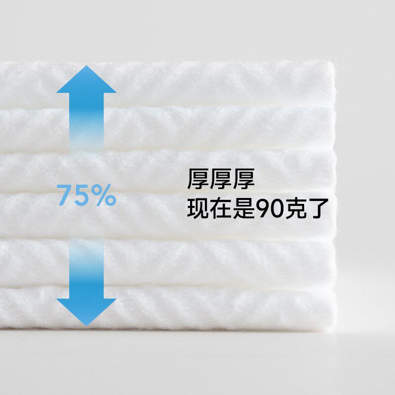 棉上式洗脸巾年新款升级加厚洗面巾壁挂抽取式洁面巾擦脸巾