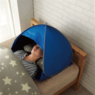 睡眠头部帐篷挡风遮光空调遮风板帘罩睡觉床上保暖宿舍便携