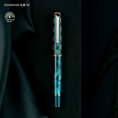 雀绿弘典钢笔男士 女生精致颜值商务办公学生书写笔练字笔