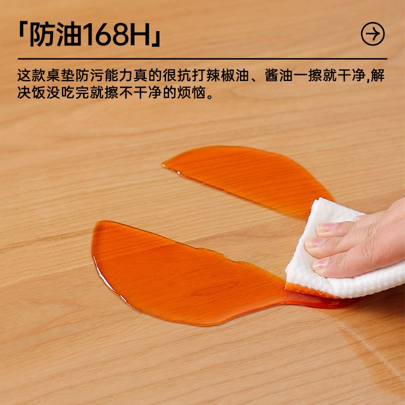 亚克力桌垫软玻璃透明桌布免洗防水防油防烫pvc茶几餐学生书桌垫