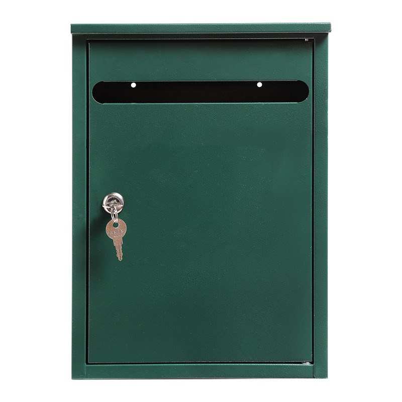 挂墙新款绿色邮政信报箱杂志箱快递箱意见箱报刊投递盒以定制