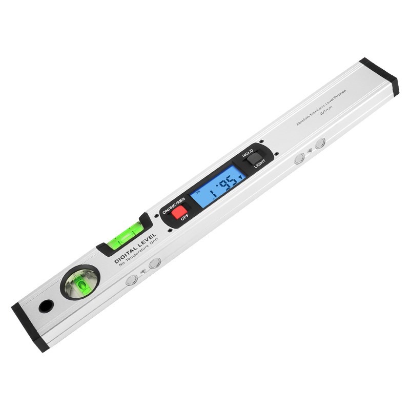鹿仙子数显水平尺高精度电子平衡量水平仪坡度测量尺带磁角度强磁