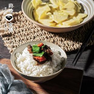 粗陶碗面碗可微波餐具食器怀旧老式 家用陶瓷碗米饭碗手工日式 土碗