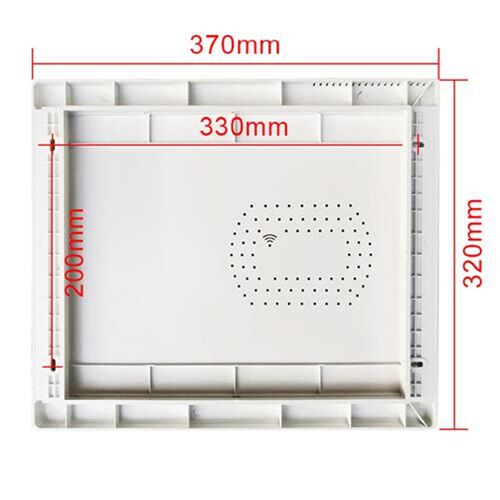 多媒体电箱光纤400X300集线箱面板家用盖板J网络信息箱盖子350X30