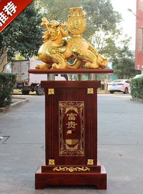 招财貔貅摆件开业礼o品公司酒店大堂装饰工艺品办公室客厅摆设大