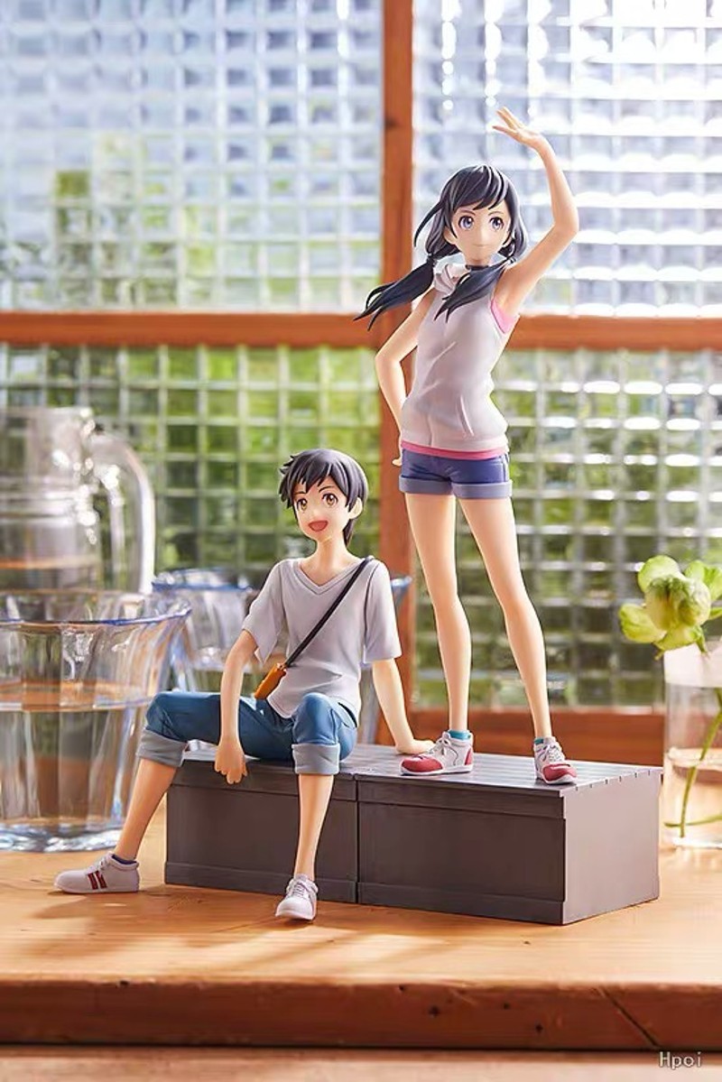 天气之子你的名字森岛帆高天野阳菜手办模型摆件公仔情侣创意礼物图片