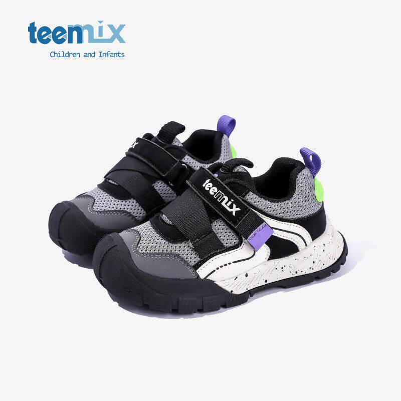 童鞋男童运动鞋女童鞋子2025新款春秋轻便软底男宝老爹儿童跑步鞋