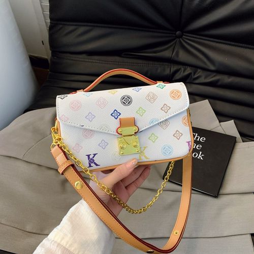 网红流行高级感小方包2025夏天新款手提单肩斜挎时尚链条气质女包