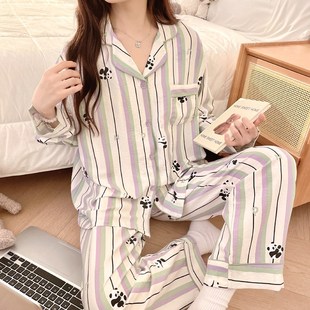 云朵棉多巴胺月子服春夏季纯棉薄款产后哺乳孕妇睡衣女住院哺乳期