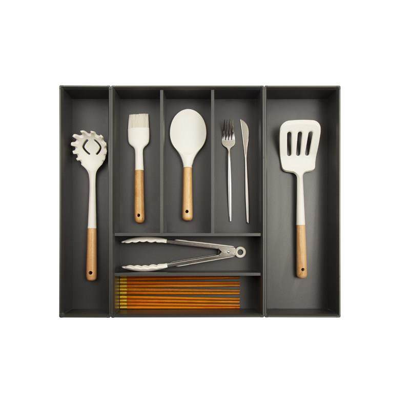 全金属无塑料刀叉盒橱柜抽屉刀叉盘餐具刀叉筷子勺厨房工具收纳盒,厨房/烹饪用具,厨房抽屉置物架,淘宝优惠券,粉丝福利购,淘宝优惠卷