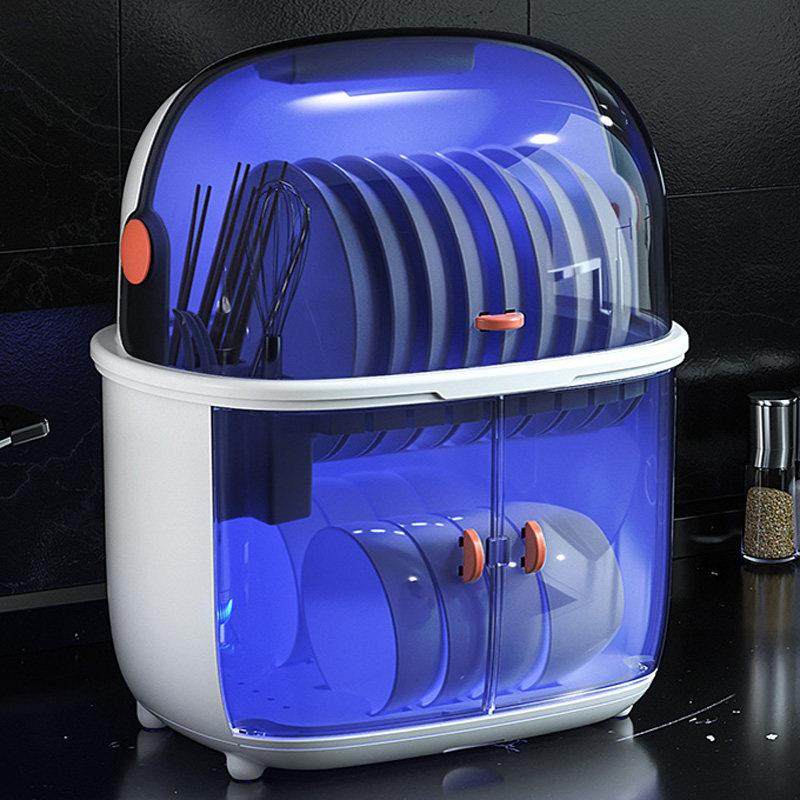 消毒碗碟收纳层架碗箱厨房用品沥水带盖子家用碗盘碗架碗筷置物盒,厨房/烹饪用具,厨房置物架/置物柜/角架,淘宝优惠券,粉丝福利购,淘宝优惠卷